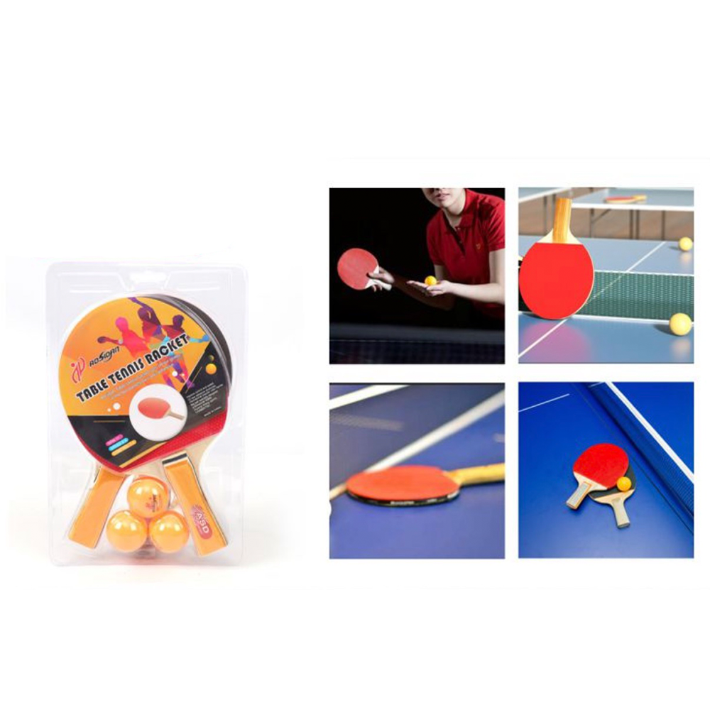 Σετ Ρακέτες Ping Pong με 3 Μπαλάκια – Επιτραπέζια Αντισφαίριση