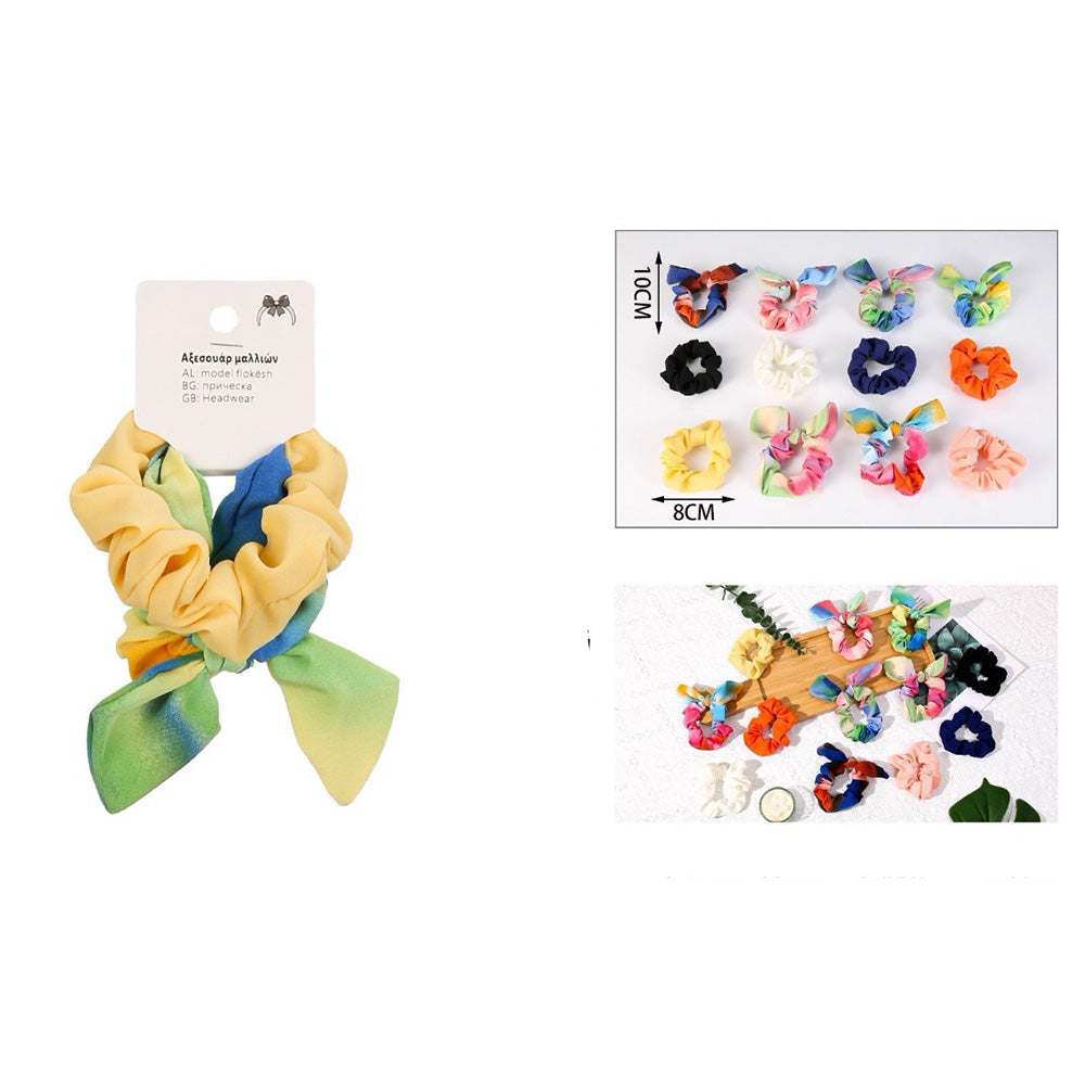 OEMΣετ Scrunchie Μαλλιών Πολύχρωμα 2 Τμχpapell.gr