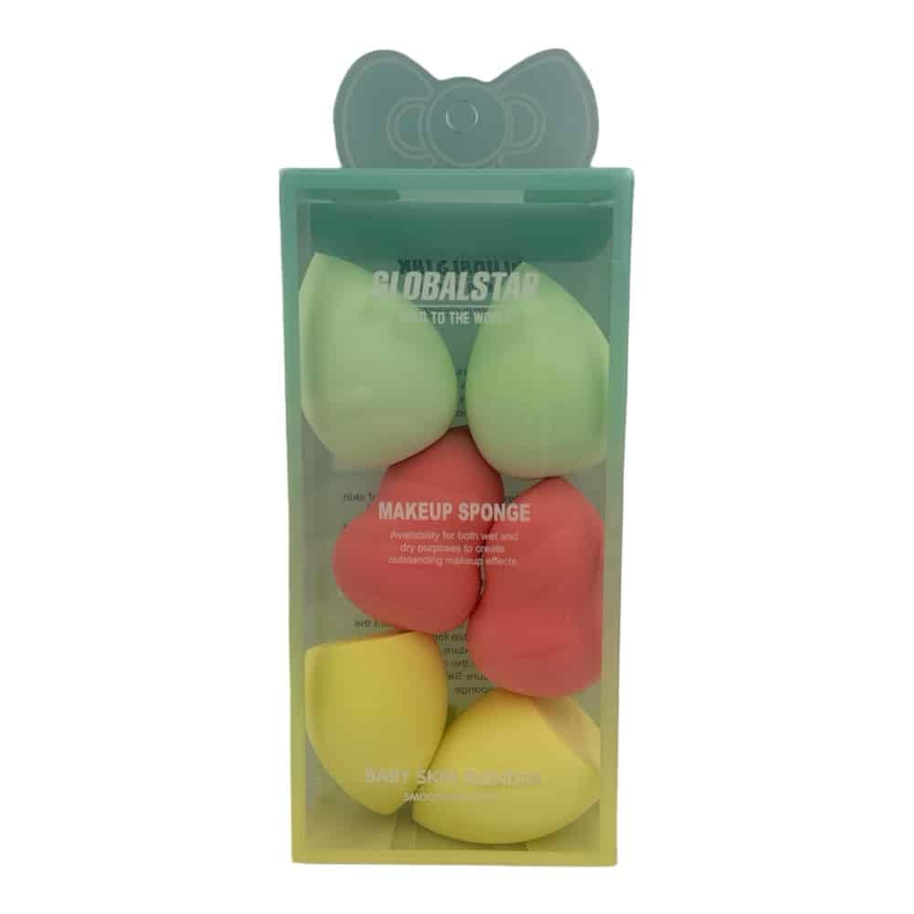 papell.grΣετ Σφουγγαρακια Make-Up Puff 6Pcspapell.gr