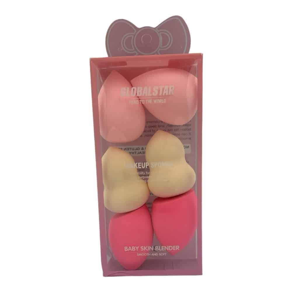 papell.grΣετ Σφουγγαρακια Make-Up Puff 6Pcspapell.gr