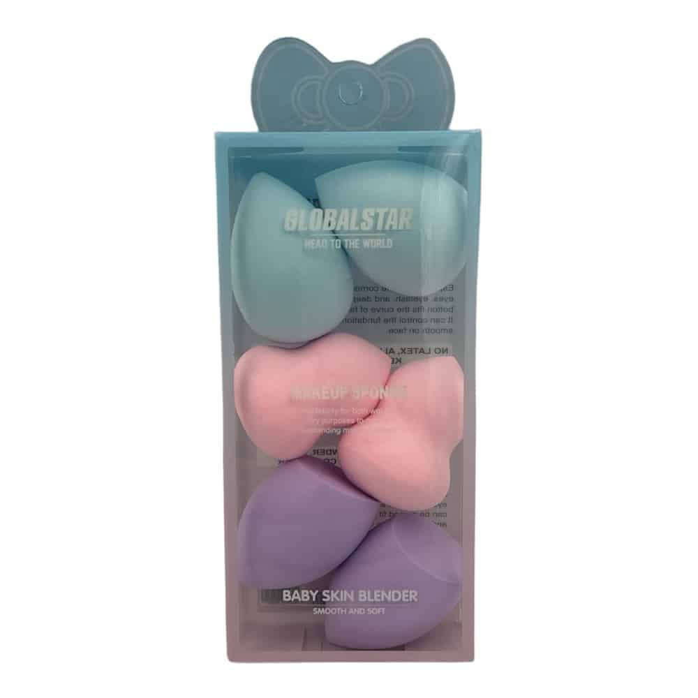 papell.grΣετ Σφουγγαρακια Make-Up Puff 6Pcspapell.gr