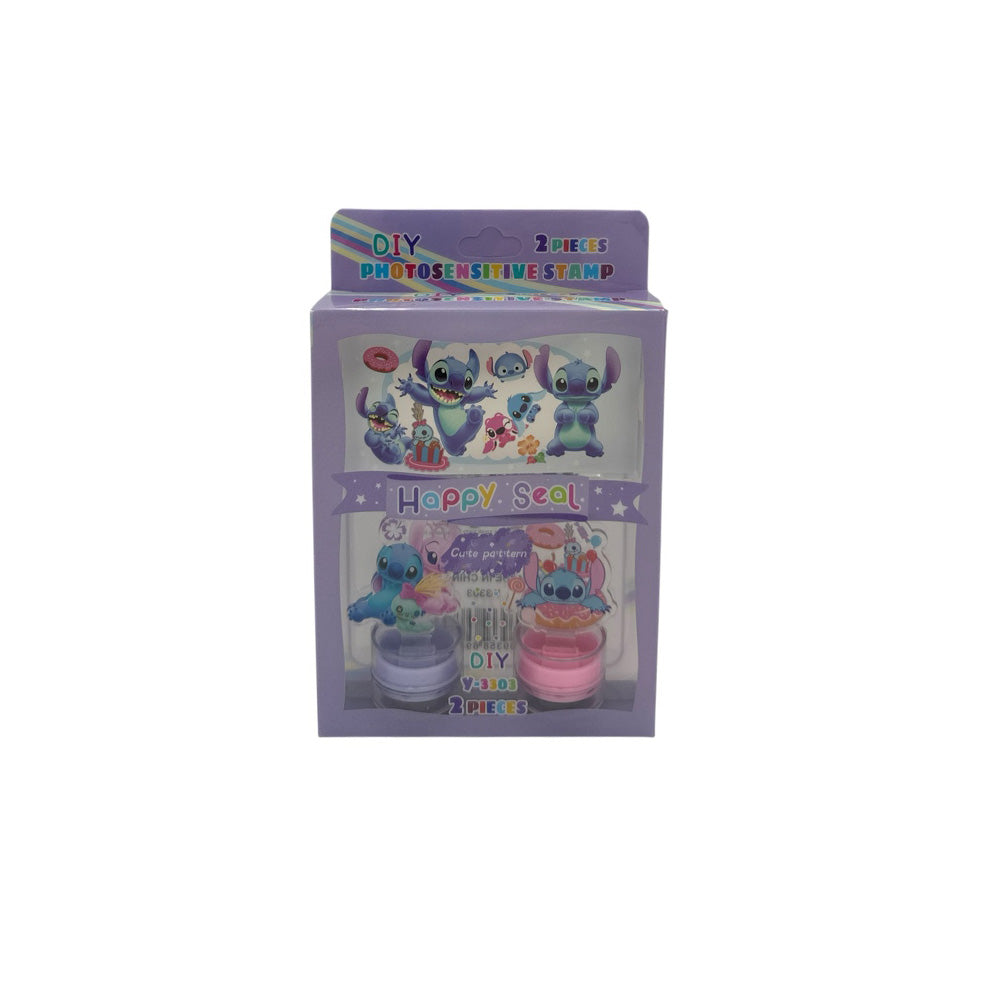 Παιδικό Σετ Σφραγίδων Lilo & Stitch 2 Σχέδια - 1 Τμχ