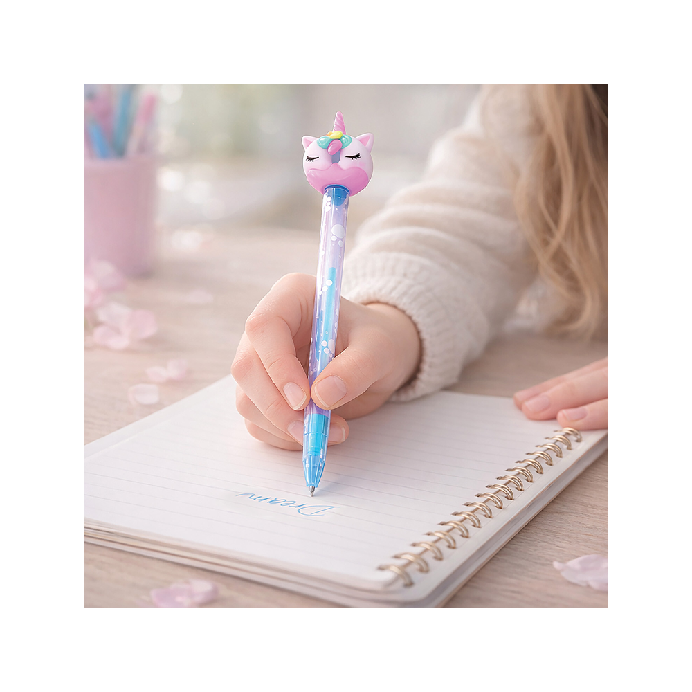 Σετ Stationery 4 Στυλό & Αξεσουάρ Σε 2 Σχέδια Για 3+ Ετών