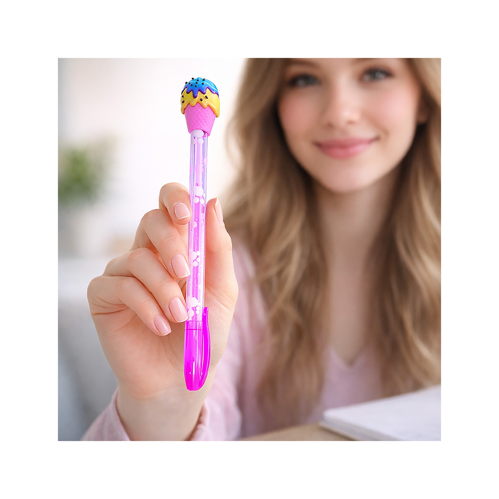 Σετ Stationery 4 Στυλό & Αξεσουάρ Σε 2 Σχέδια Για 3+ Ετών