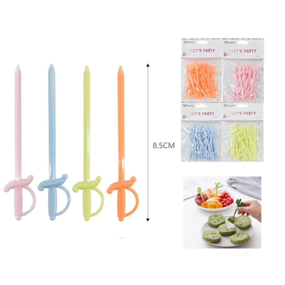 OEMΣετ Πιρουνάκια για Party Σπαθιά 8,5 εκ 30 Τμχpapell.gr