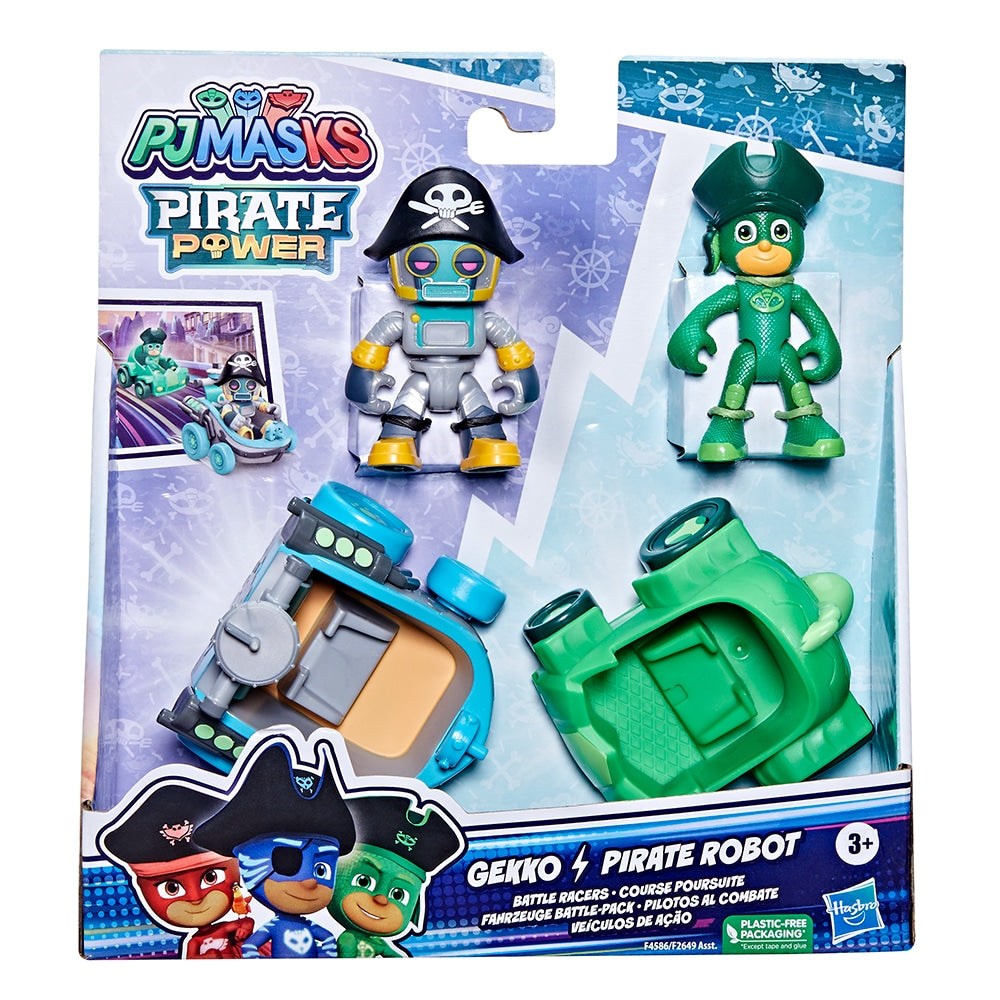 Pj Masks Hero Vs Villain Battle Pack- Gekko Pirate Robot