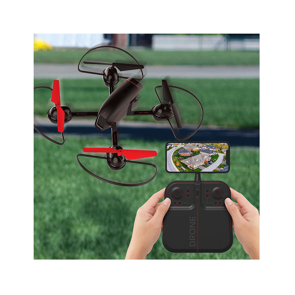 Sharper Image Mach X Video Drone 2.4G με Κάμερα Streaming & LED