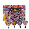 Silka Γόμα Mandala 4 Σχέδια - 1 Τμχ