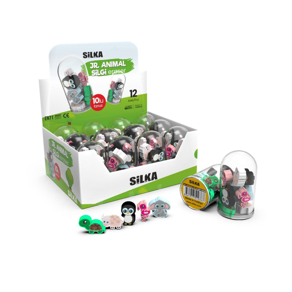 Silka Γόμες Baby Animals 10 Τμχ