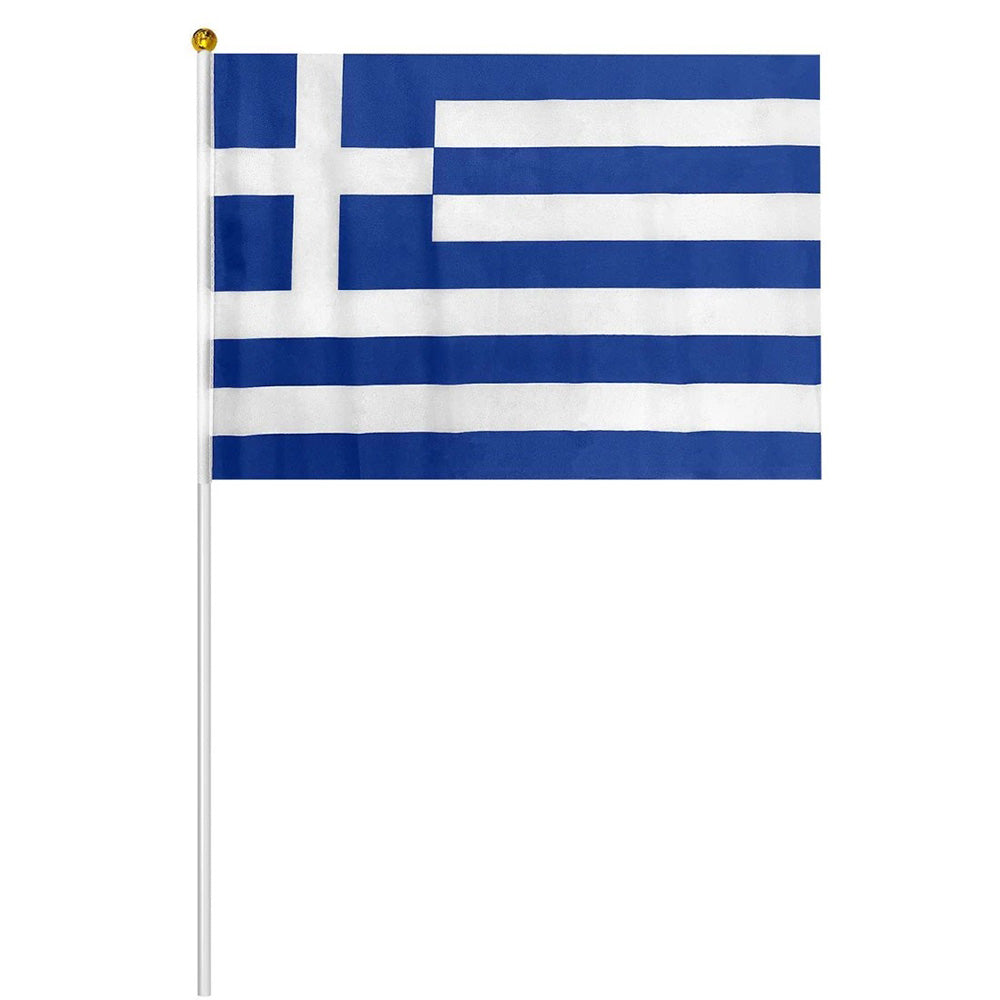 Σημαία Ελληνική Πάνινη Με Λαβή 30 χ 20 εκ