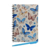 Σημειωματάριο Με Στυλό Butterfly 21x14Εκ