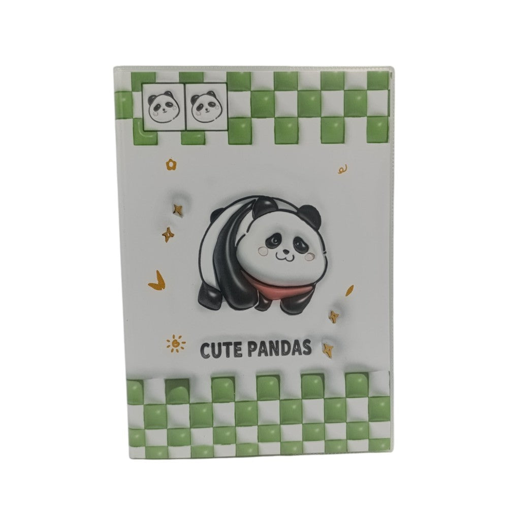 OEMΣημειωματάριο Cute Pandas 20.8X14.5εκ 4 Σχέδιαpapell.gr