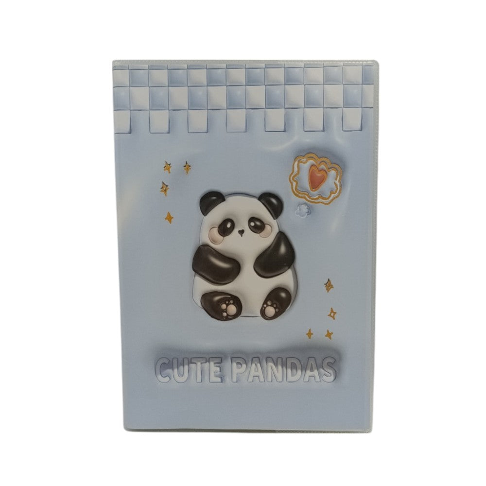 OEMΣημειωματάριο Cute Pandas 20.8X14.5εκ 4 Σχέδιαpapell.gr
