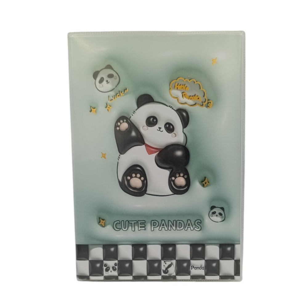 OEMΣημειωματάριο Cute Pandas 20.8X14.5εκ 4 Σχέδιαpapell.gr