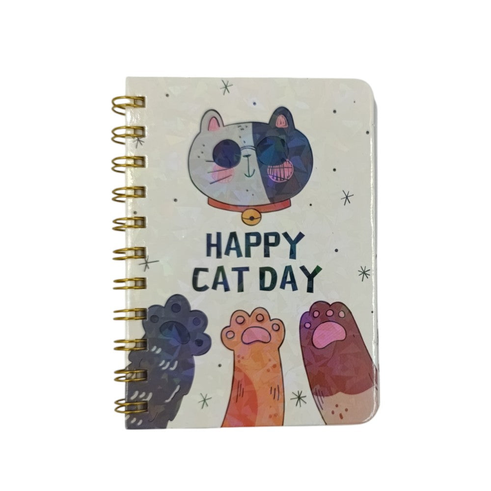 OEMΣημειωματάριο Γάτες Σπιράλ 15Χ11εκ 2 Σχέδιαpapell.gr