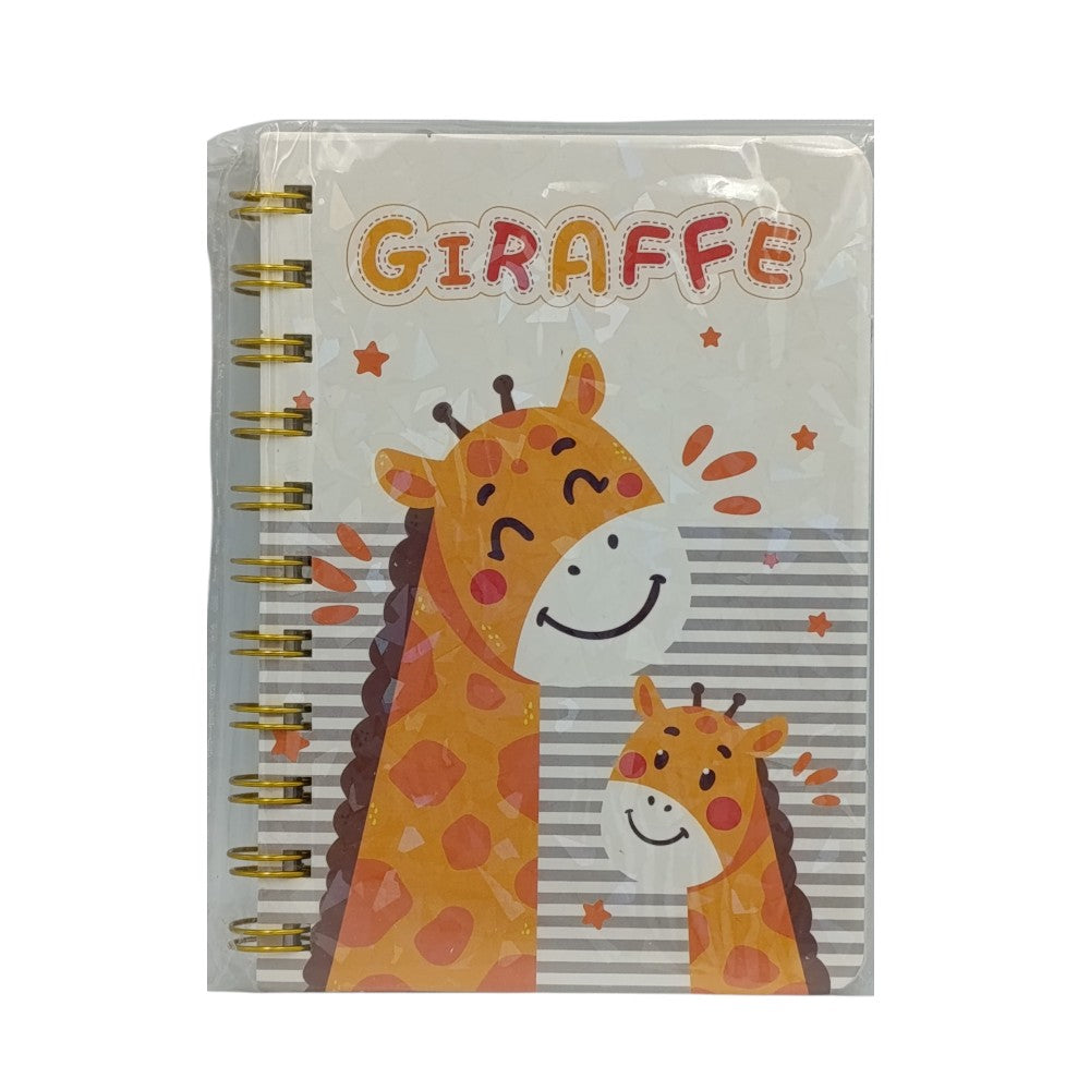 Σημειωματάριο Giraffe Σπιράλ 15x11Eκ 