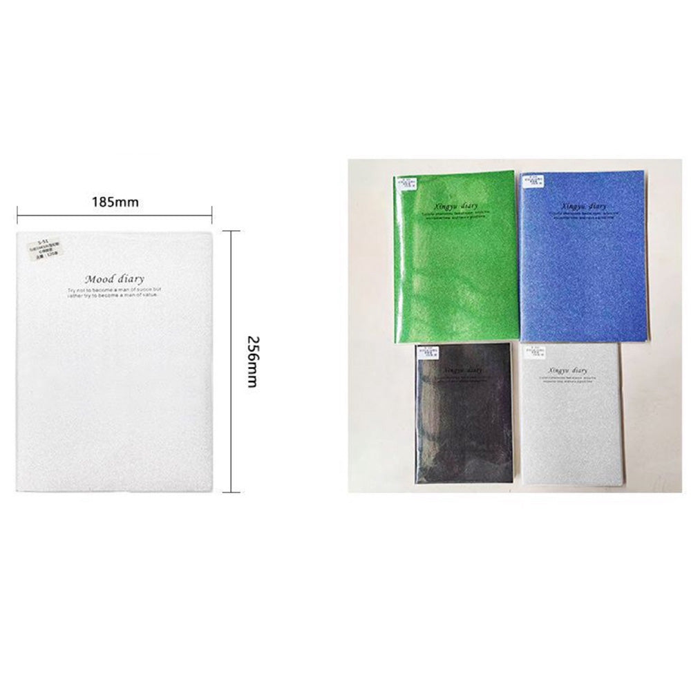 Σημειωματάριο Glitter 16x19 εκ 68 Φύλλα 4 Χρώματα - 1 Τμχ