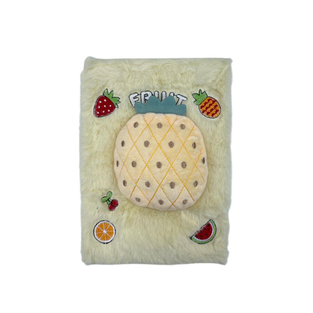 OEMΣημειωματάριο Γούνινο Ανανάς 17χ25 Εκpapell.gr