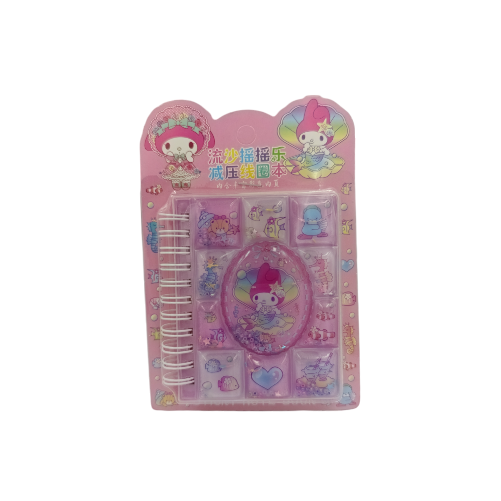 OEMΣημειωματάριο Μικρό Σπιράλ Με Νερό Kuromi- My Melody-Cinnamoroll 11X9εκ 12 Σχέδια - 1 Τμχpapell.gr