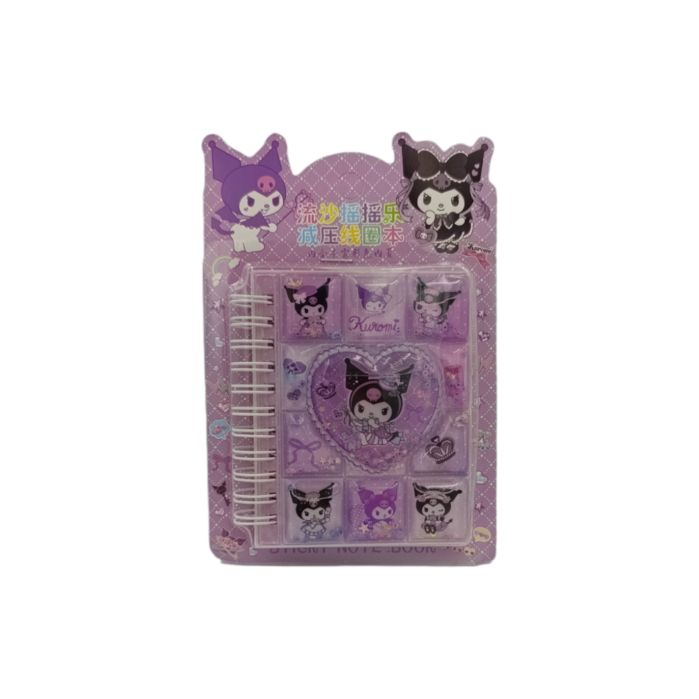 OEMΣημειωματάριο Μικρό Σπιράλ Με Νερό Kuromi- My Melody-Cinnamoroll 11X9εκ 12 Σχέδια - 1 Τμχpapell.gr