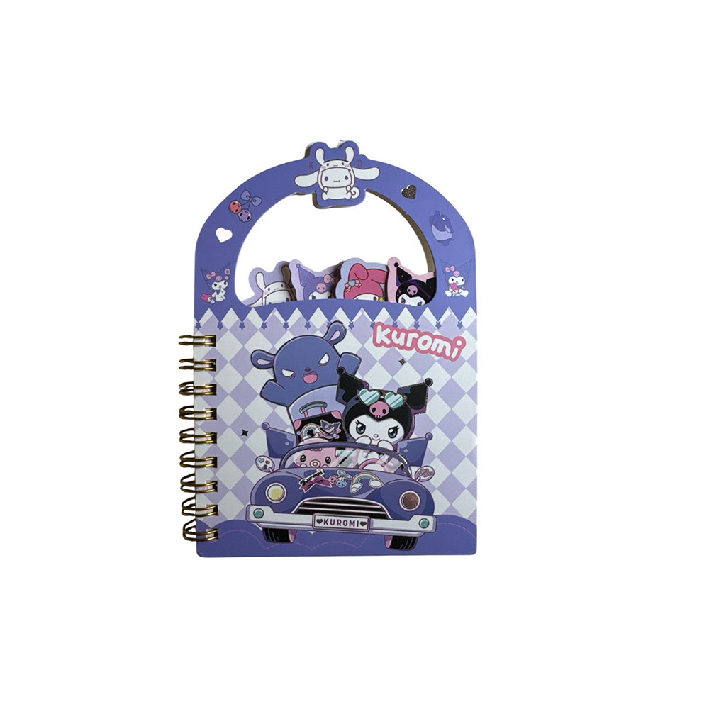 Σημειωματάριο Kuromi & My Melody 15x10 εκ 4 Σχέδια - 1 Τμχ