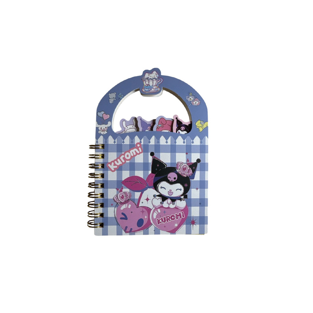 Σημειωματάριο Kuromi & My Melody 15x10 εκ 4 Σχέδια - 1 Τμχ