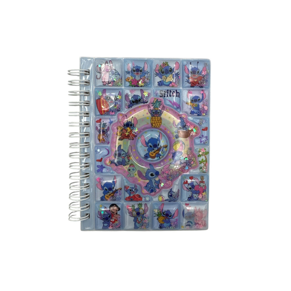 Σημειωματάριο Με Νερό Α6 Stitch  Διαθέσιμο σε 2 Χρώματα -1 Τεμάχιο