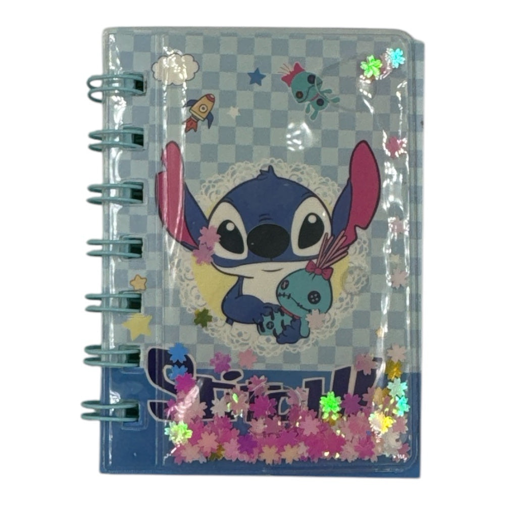 OEMΣημειωματάριο Σπιράλ Μικρό Με Νερό Stitch 10X8εκ Διάφορα Σχέδιαpapell.gr