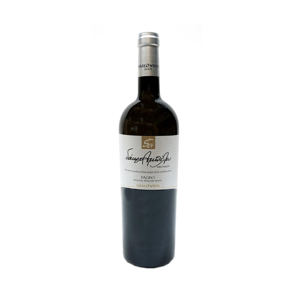 Simeonidis Dakry Ampelou Λευκός Ξηρός Οίνος Chardonnay Oak P.G.I. 750ml — εικόνα 1