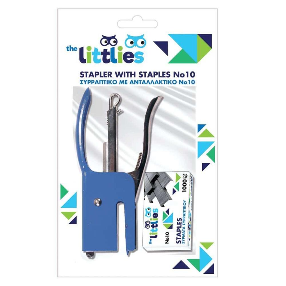 THE LITTLIESThe Littlies Συρραπτικό Χειρός Με Ανταλλακτικό No 10 Σε Blisterpapell.gr