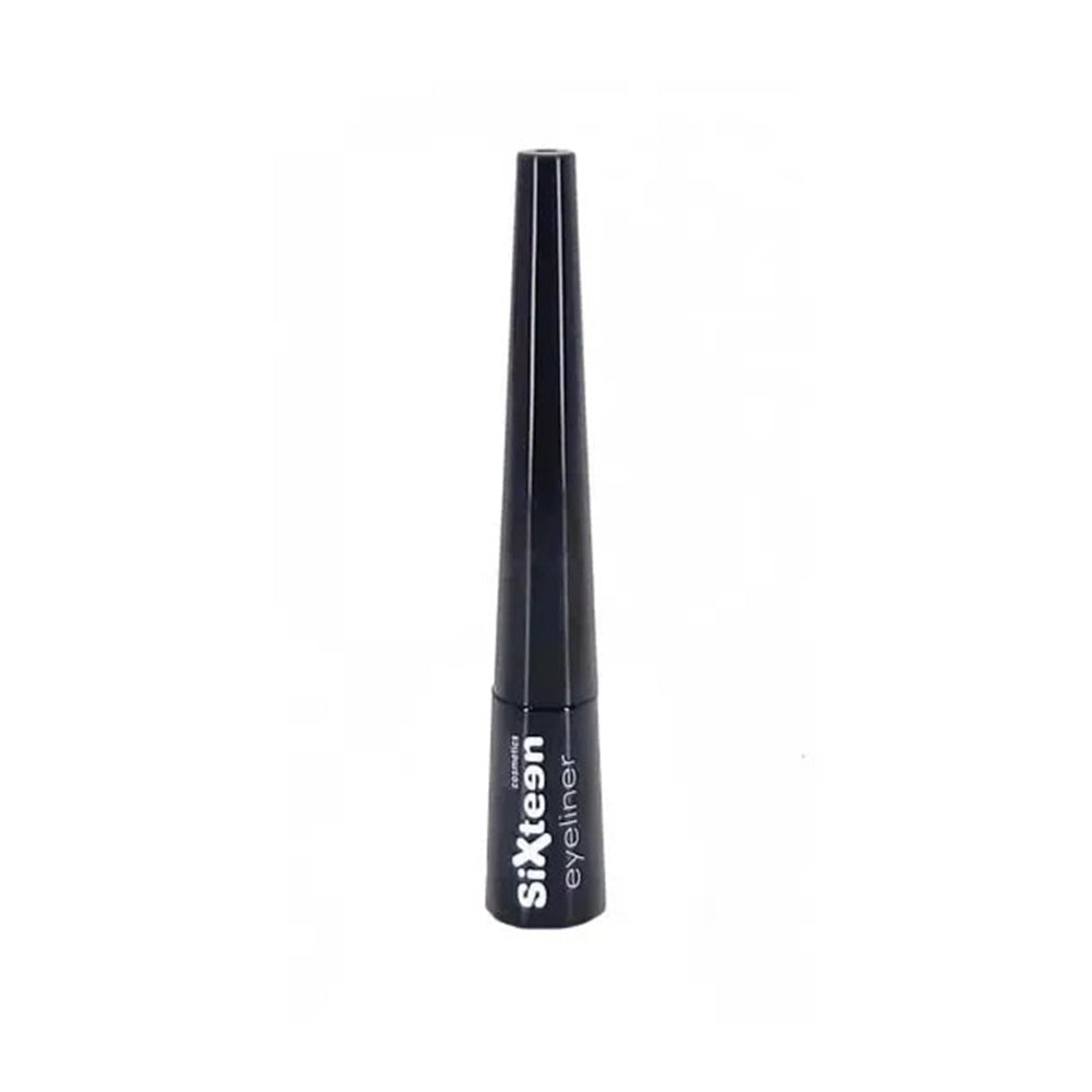 Sixteen Liquid Eyeliner Waterproof 299A Μαύρο