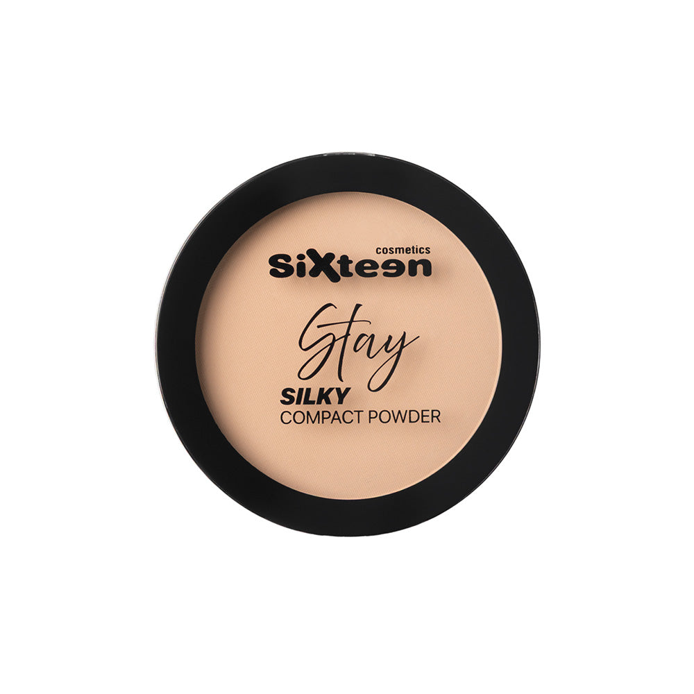 SixteenSixteen Stay Silky Compact Powder #101 Vanila Icepapell.gr