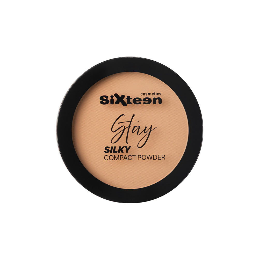 SixteenSixteen Stay Silky Compact Powder #103 Smooth Cocoapapell.gr