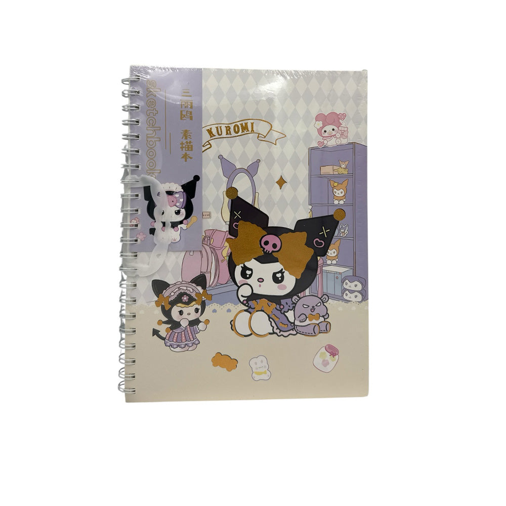 Sketchbook Α4 Kuromi 4 Σχέδια - 1 Τμχ