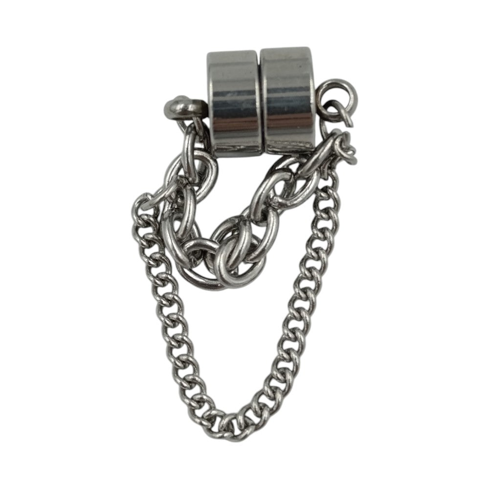 OEMΣκουλαρίκι Μαγνητικό Διπλή Αλυσίδα Ασημίpapell.gr