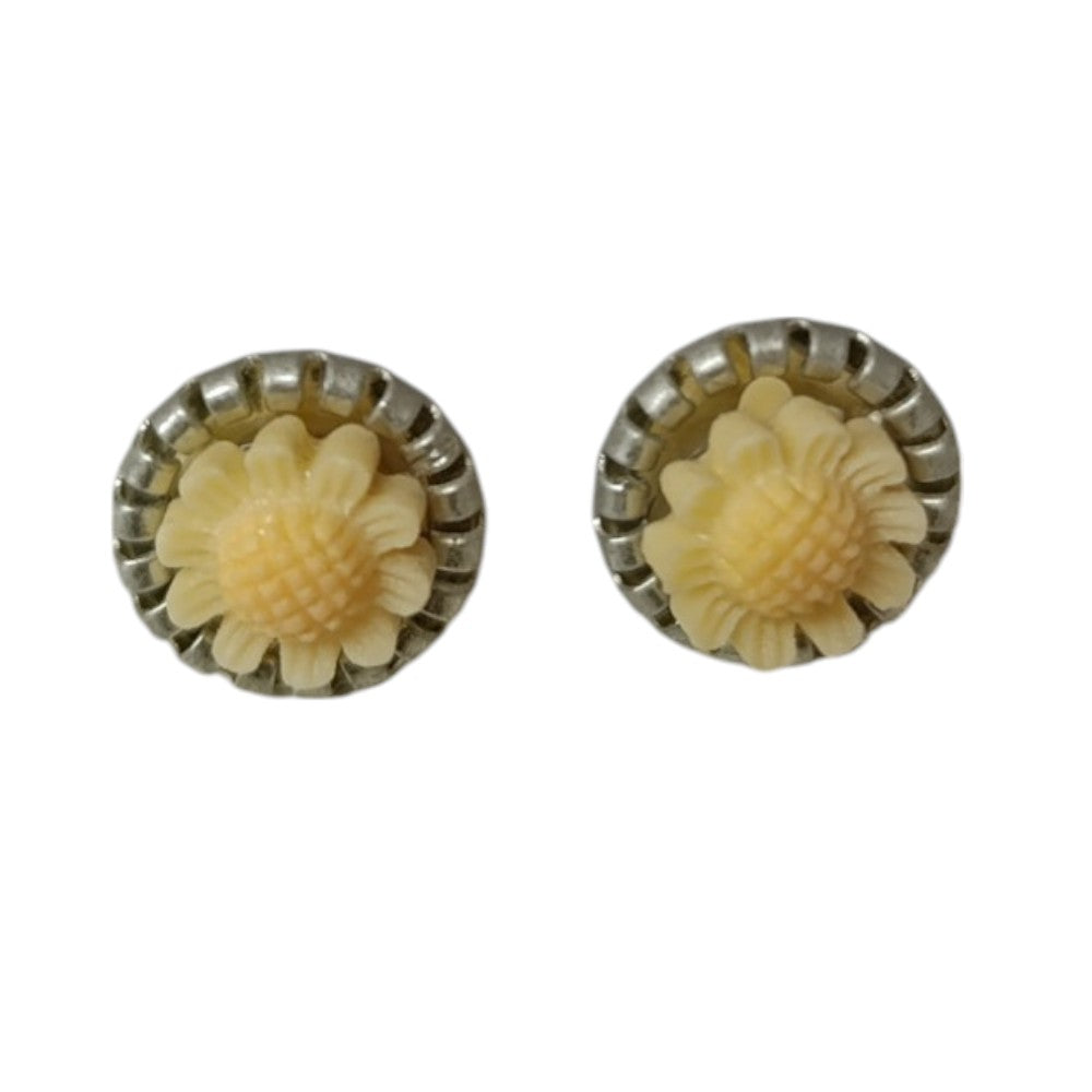 OEMΣκουλαρίκια Λουλουδάκια Σε Κύκλο 1.3εκ Διάφορα Χρώματαpapell.gr