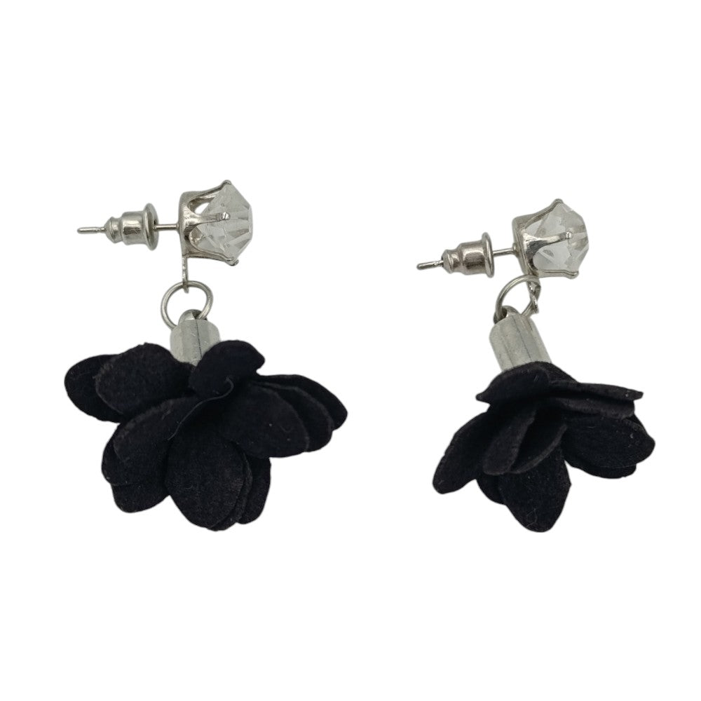 OEMΣκουλαρίκια Κρεμαστά Με Τριαντάφυλλο & Πετράδι 5 Χρώματα 3,5 Εκpapell.gr