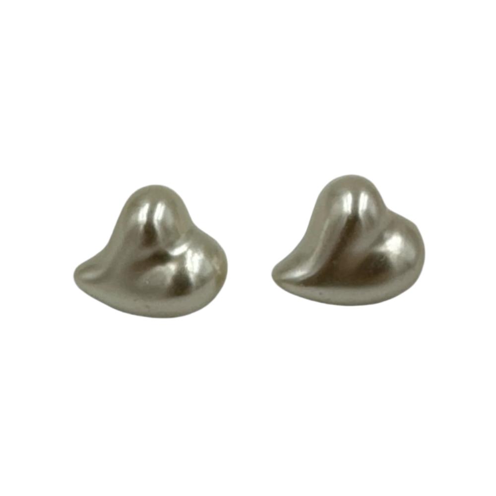 OEMΣκουλαρίκια Καρδούλες Ματ Gold 1.5εκ S925papell.gr