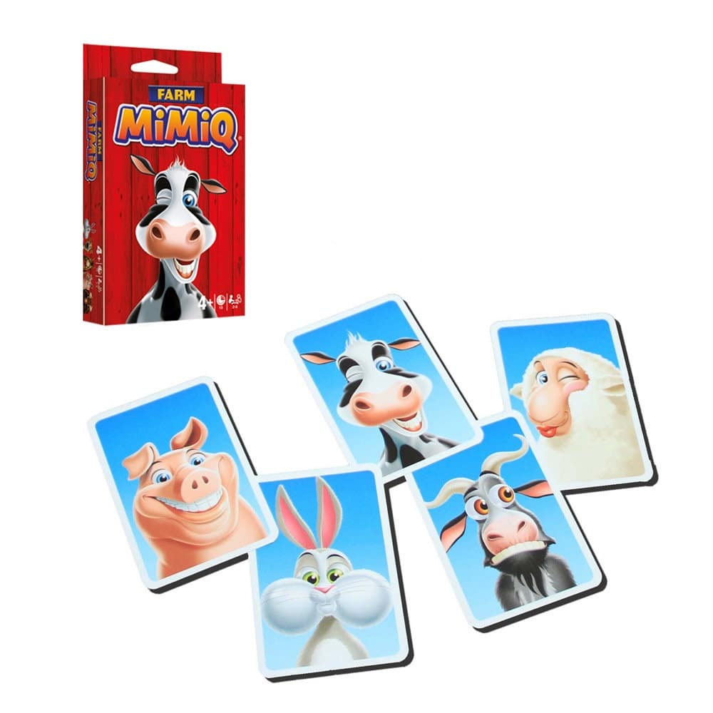 Smartgames Επιτραπεζιο Μιμησης Γκριματσες Ζωων Mimiq Farm