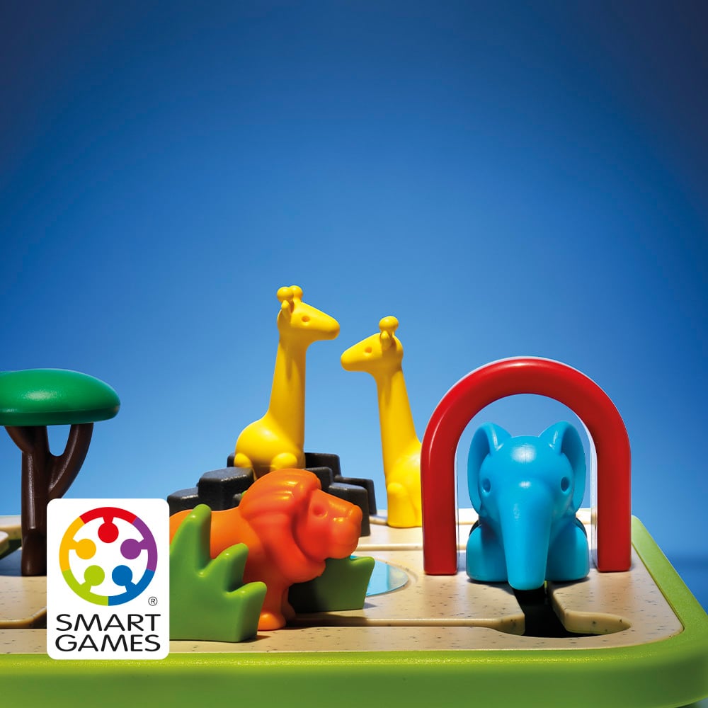 Smartgames Επιτραπεζιο Παρκο Σαφαρι Safari Park Jr
