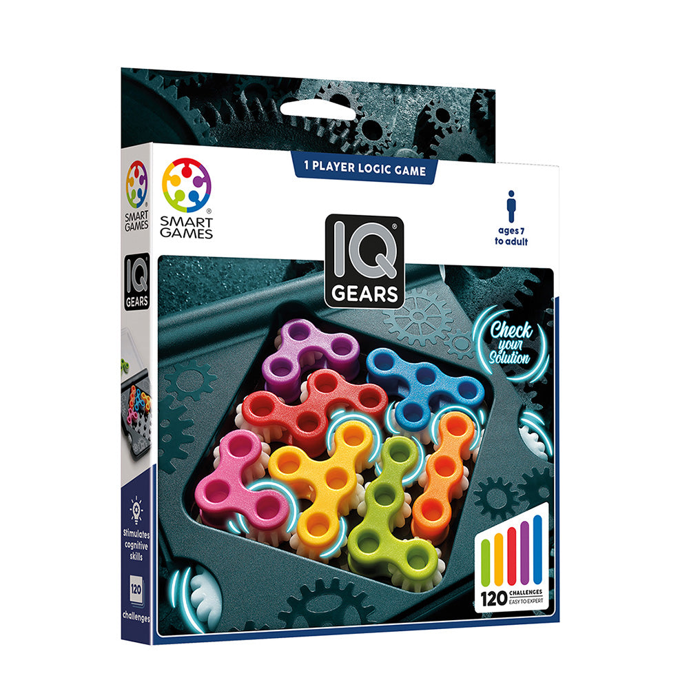 Smartgames Επιτραπέζιο IQ Gears - 120 challenges