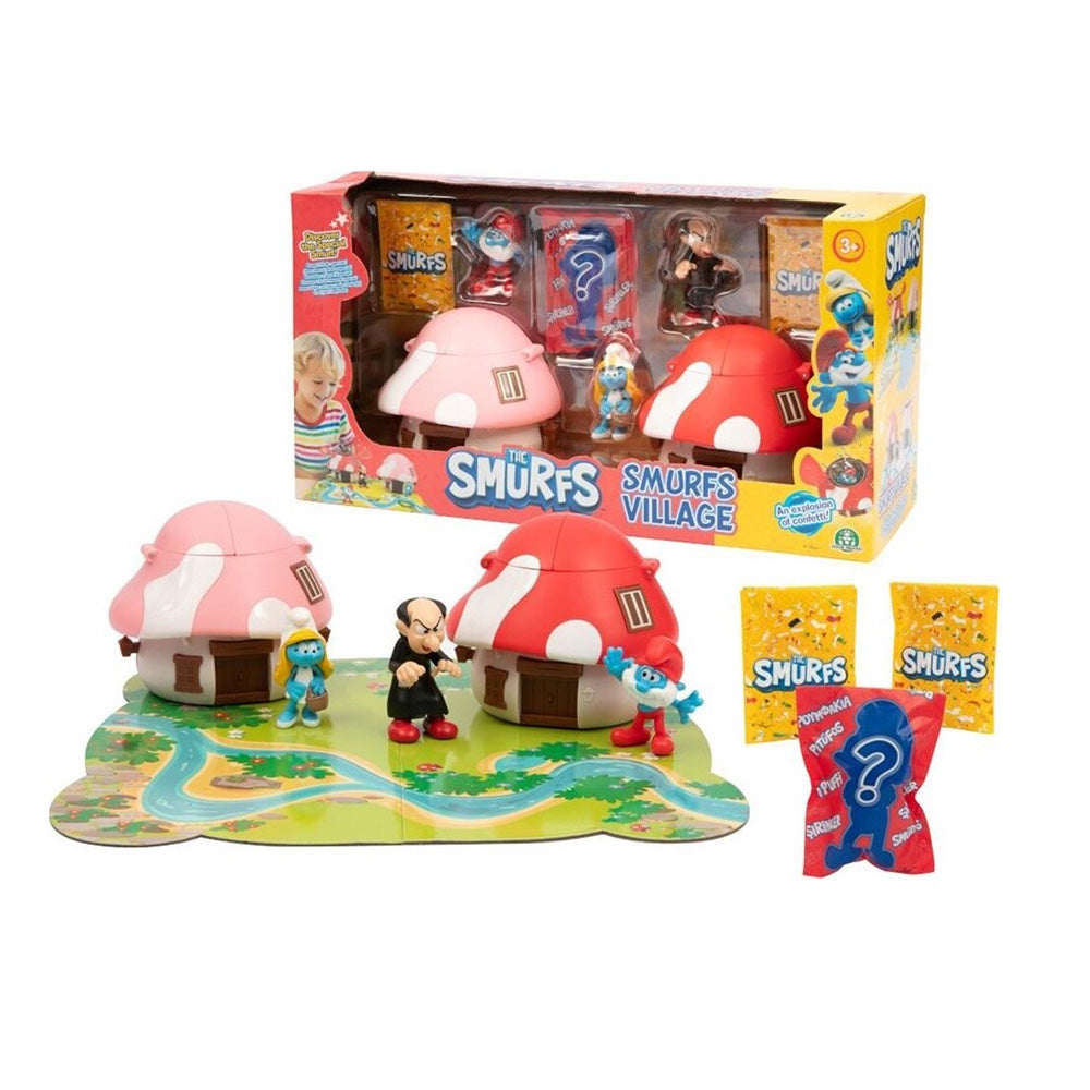 Giochi Preziosi Smurfs - Στρουμφάκια σετ Στρουμφοχωριό 