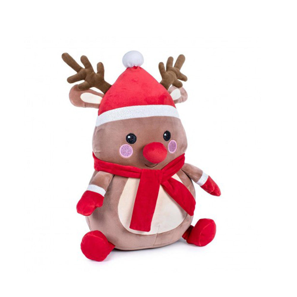 Χριστουγεννιάτικο Softies Λούτρινο Τάρανδος Ρούντολφ 45εκ