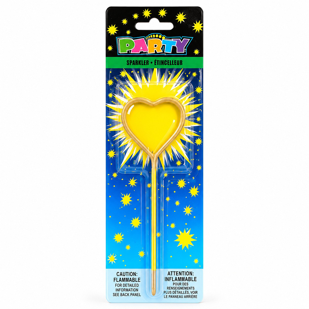 Sparkler Καρδιά Χρυσό 17 εκ