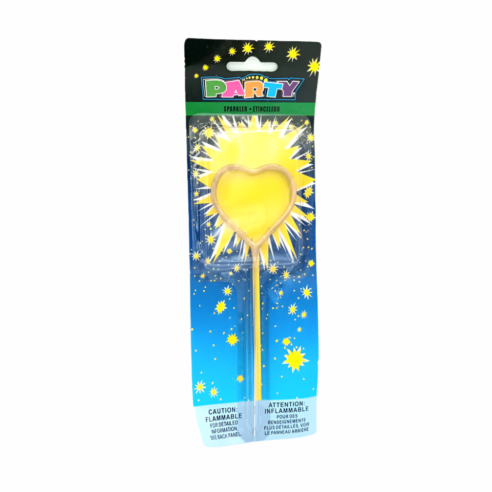 OEMSparkler Καρδιά Χρυσό 17 εκpapell.gr