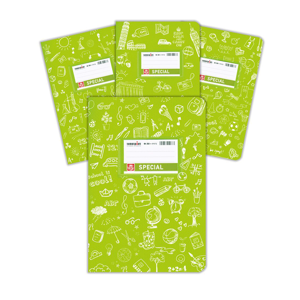 TYPOTRUSTSpecial Τετράδιο Doodles Β5 50Φpapell.gr