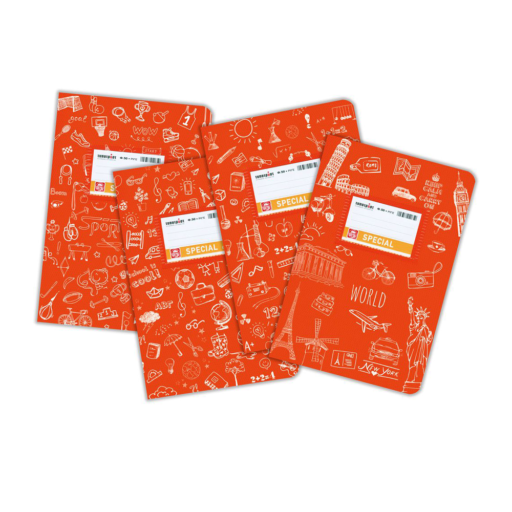 TYPOTRUSTSpecial Τετράδιο Doodles Β5 50Φpapell.gr