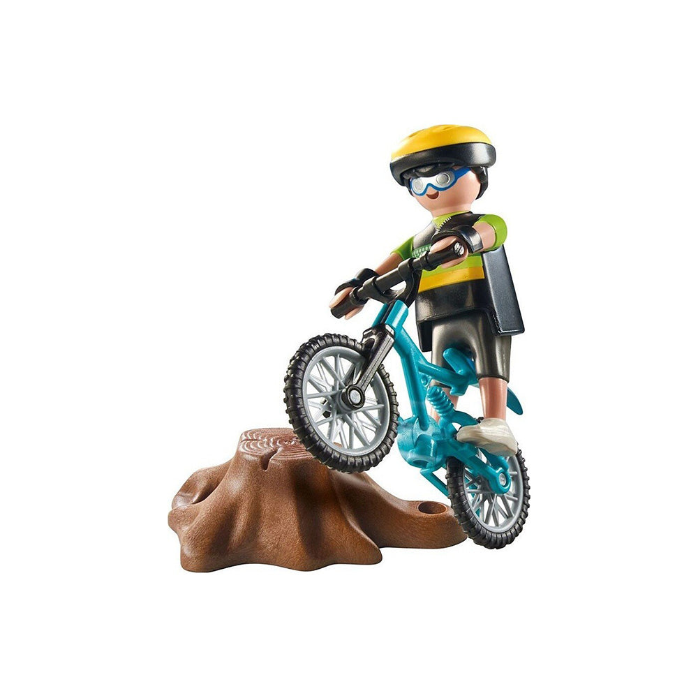71756 Playmobil Specialplus Ποδηλάτης Με Mountain Bike 