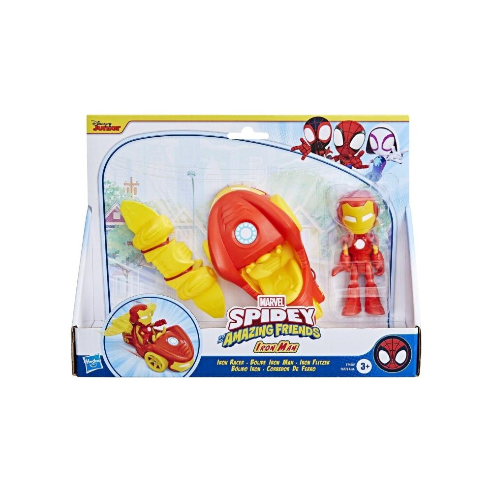 Hasbro Spiderman Marvel Spidey And His Amazing Friends Iron Racer