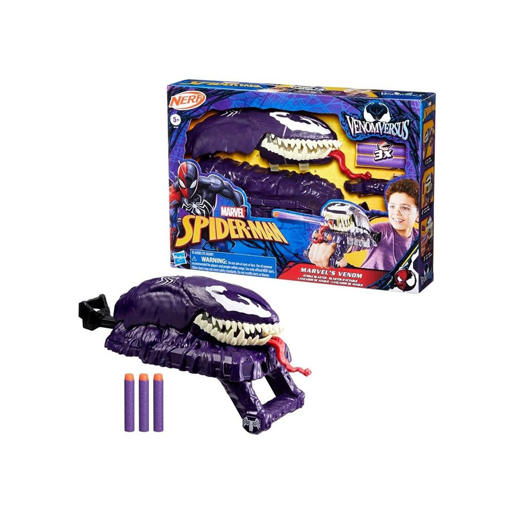 Hasbro Spiderman Venomversus S Venom Strike Blaster, Nerf Spiderman Ρόλος